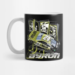 William Byron Black Car Mug